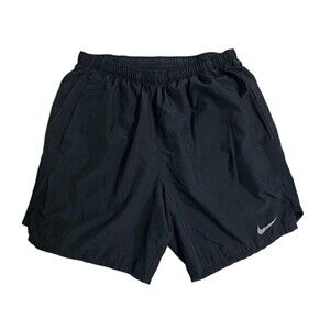 Nike Shorts Mens Medium Black Running Challenger 7” Lined Gym Cz9066